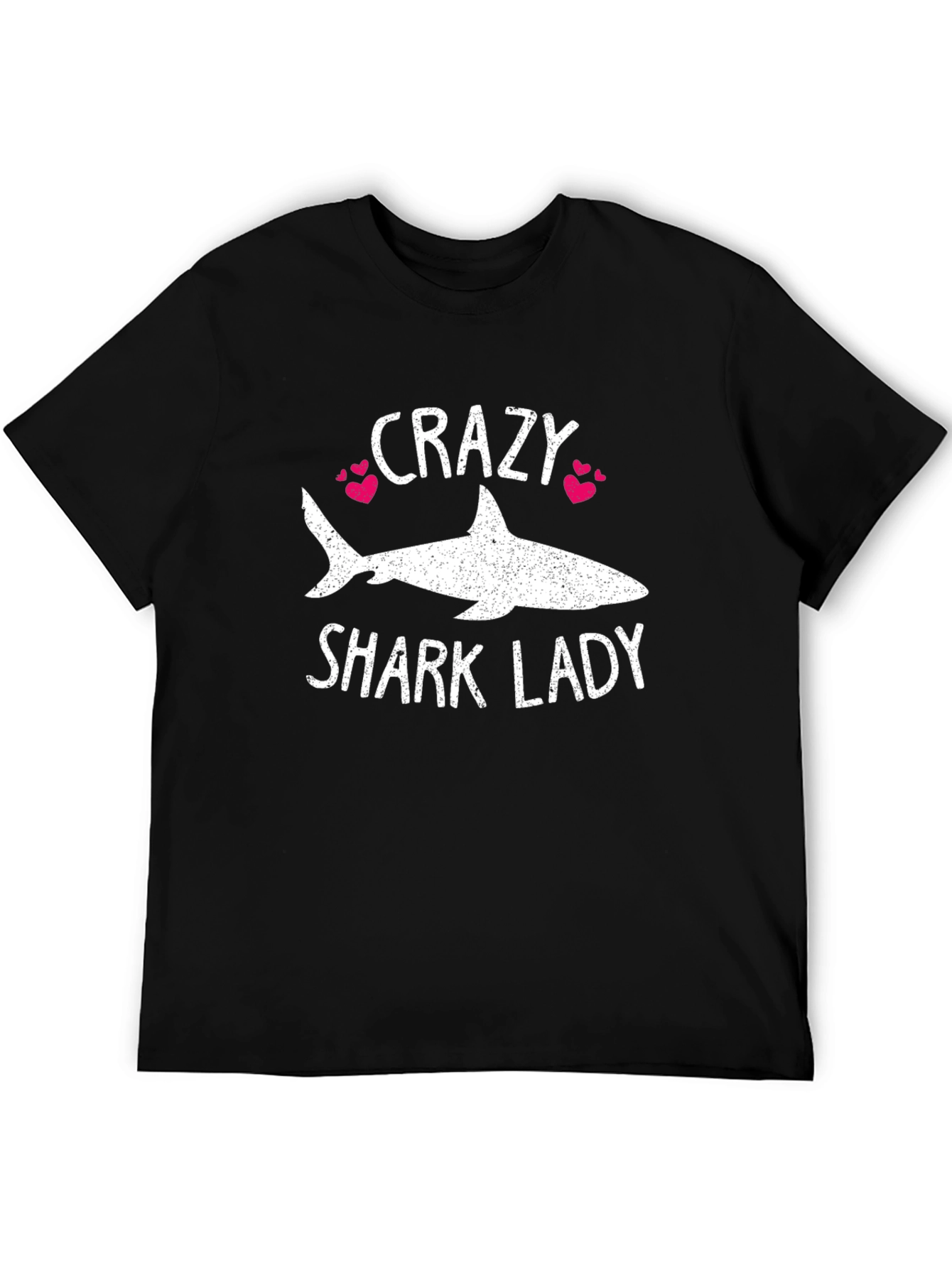Crazy Shark Lady T-Shirt - Ocean Lover Tee