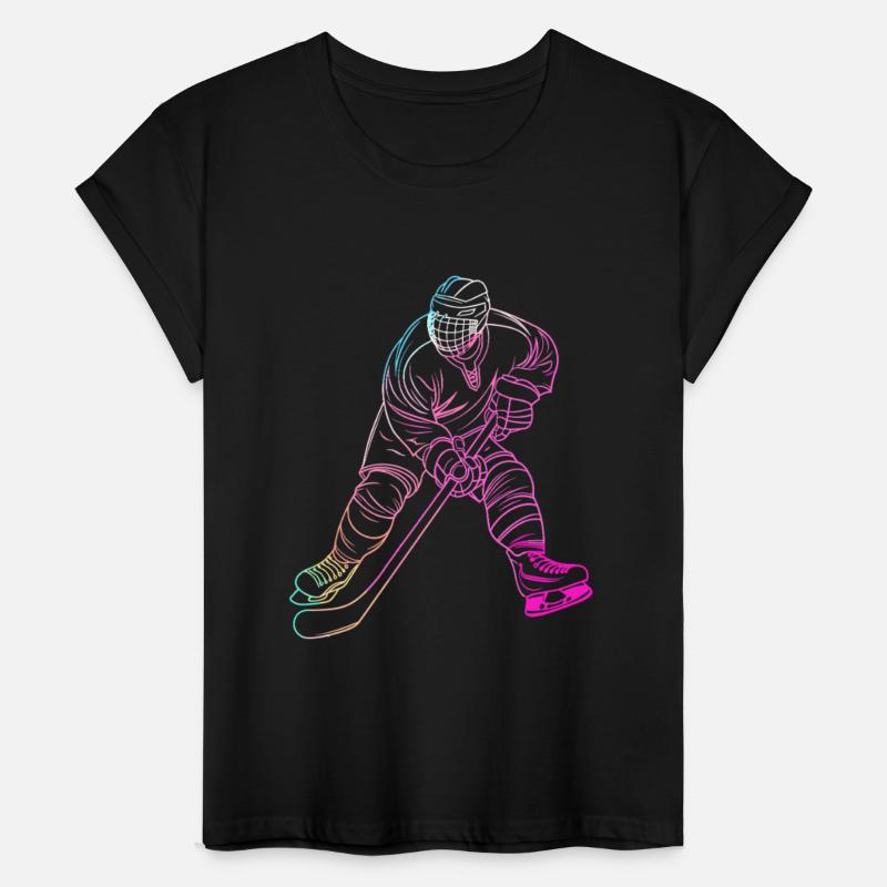 Ice Hockey Player Drawing