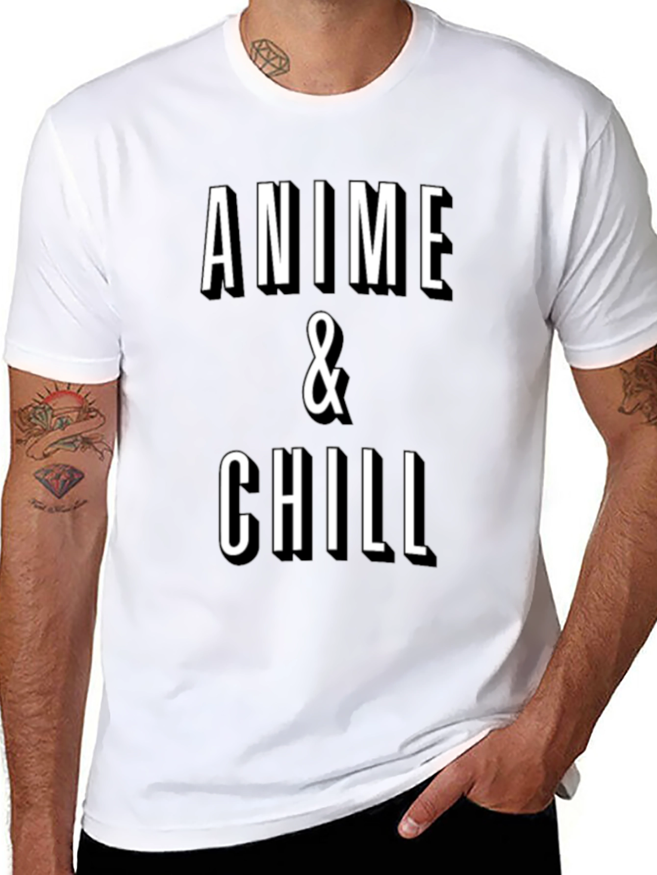 Anime & Chill Graphic Tee
