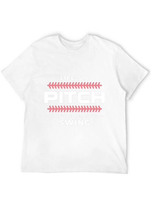 Lifes a Pitch Graphic T-Shirt