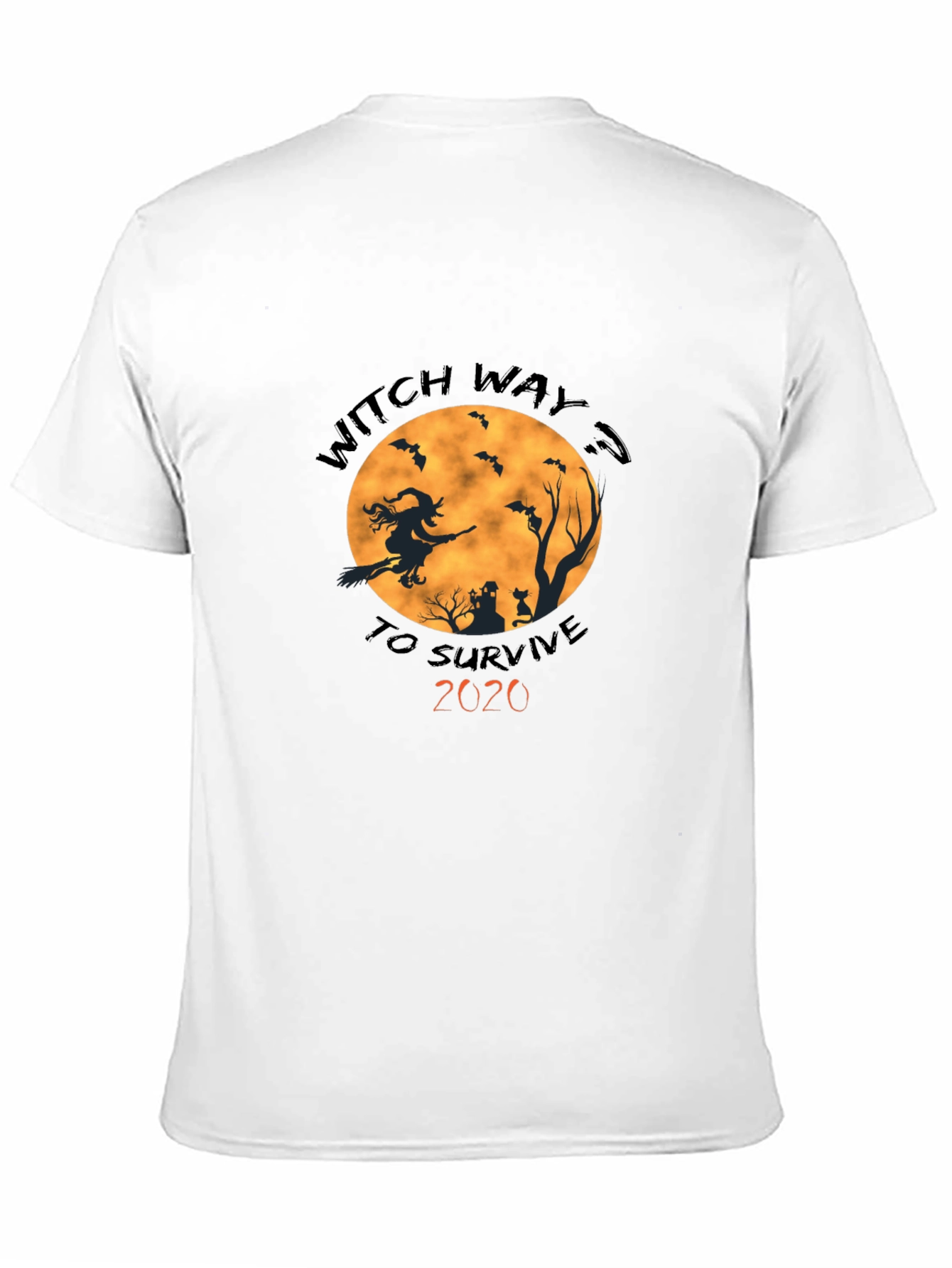 Witch Way To Survive 2020 Halloween T-Shirt