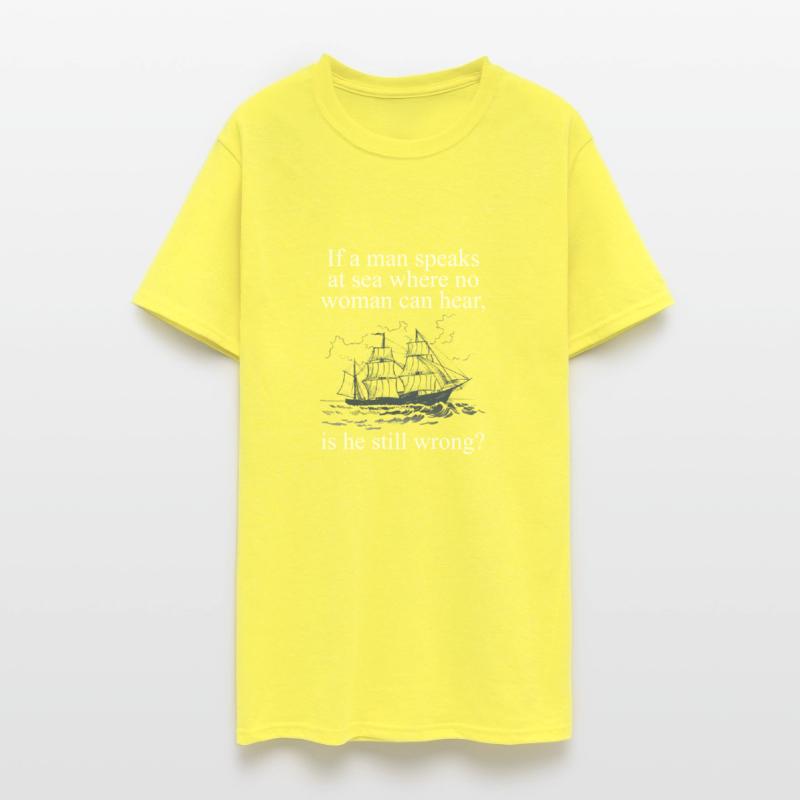 If A Man Speaks At Sea