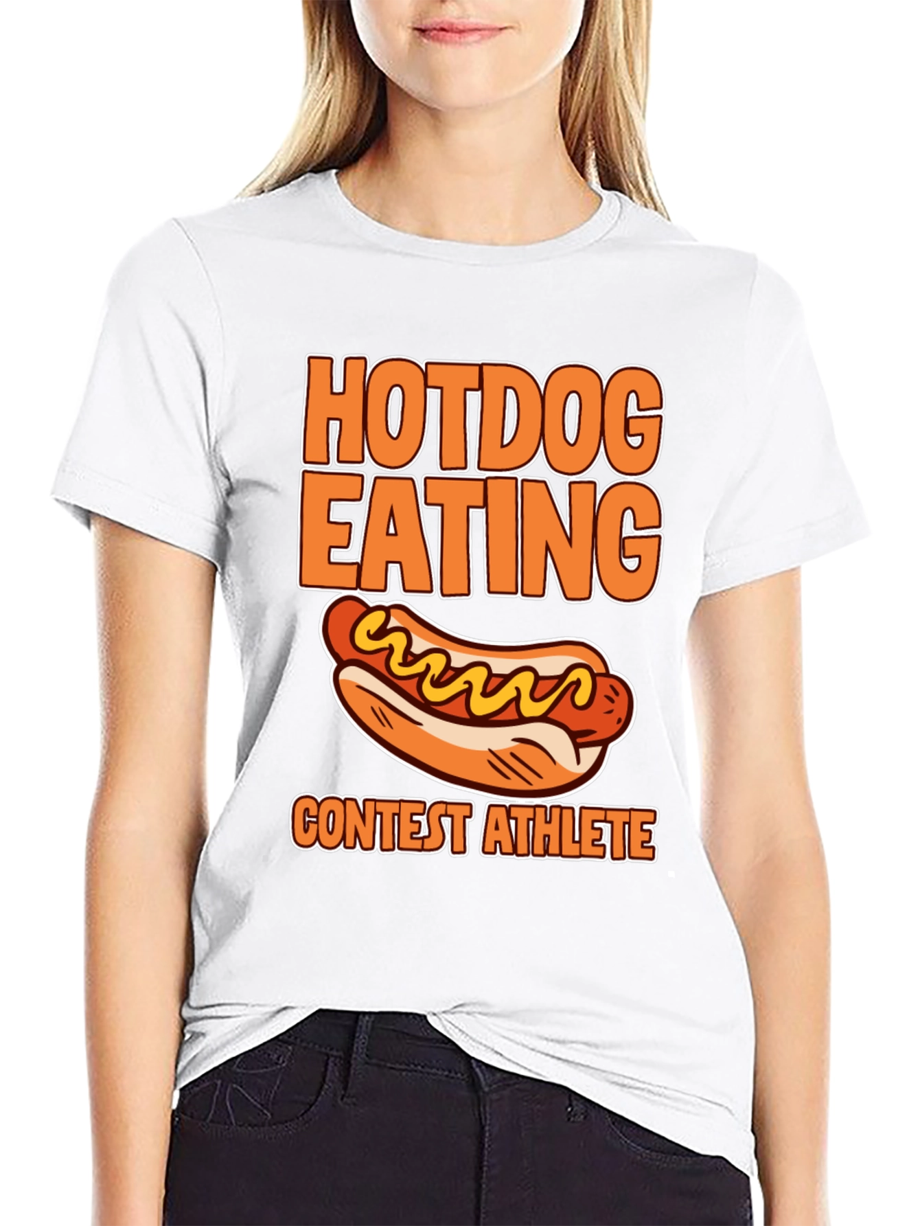 Hotdog Eating Contest Athlete T-Shirt