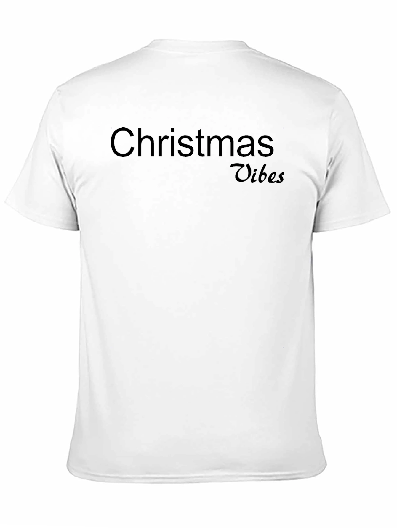 Christmas Vibes Graphic T-Shirt - Holiday Season Apparel