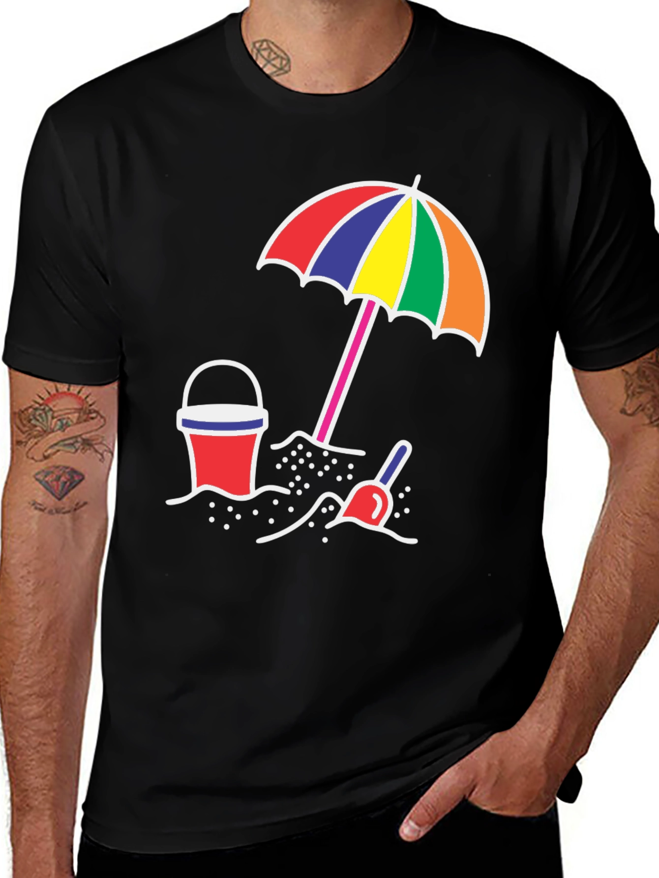 Fun Beach Day Graphic Tee - Summer Vibes