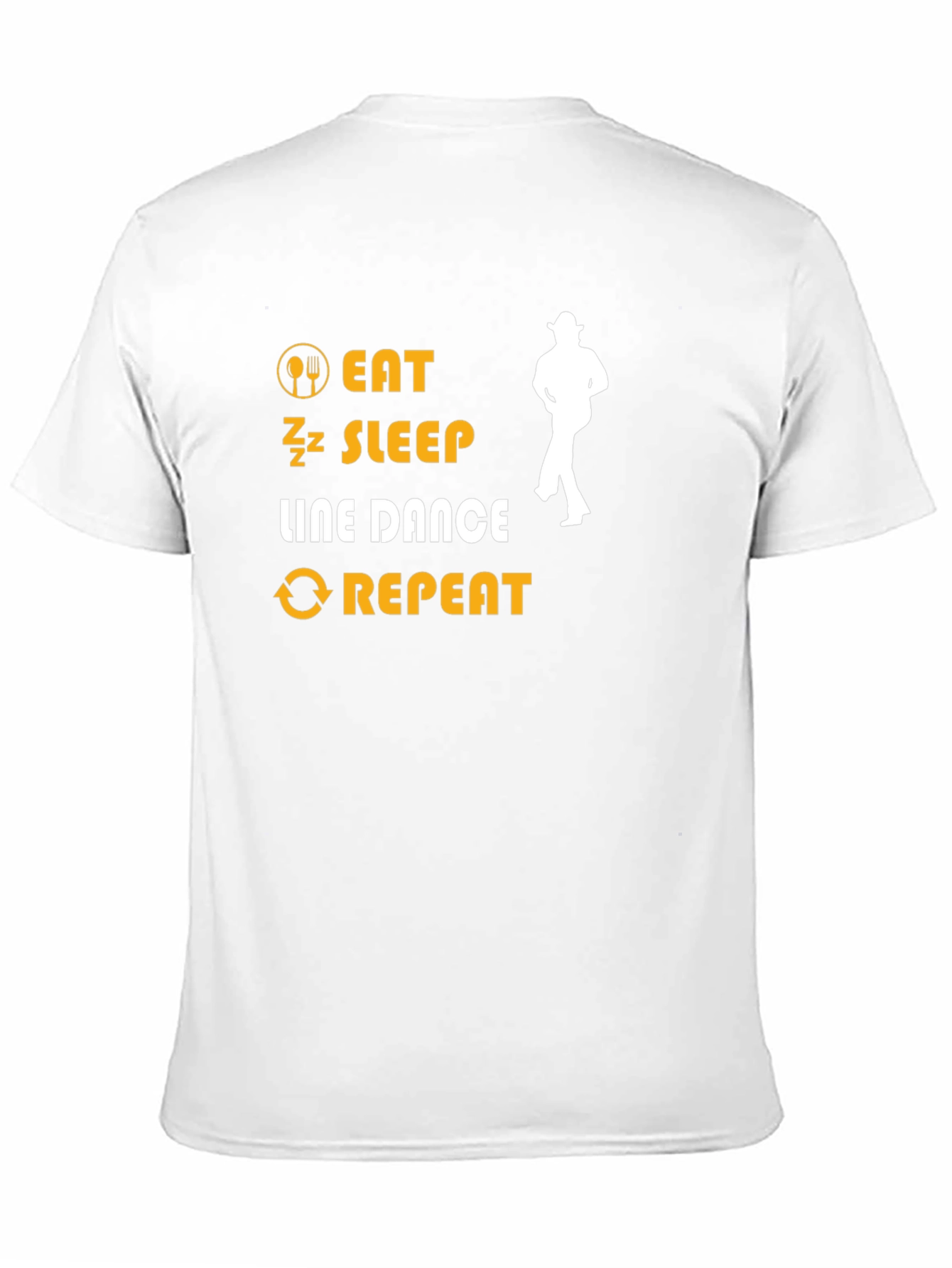Eat Sleep Line Dance Repeat T-Shirt