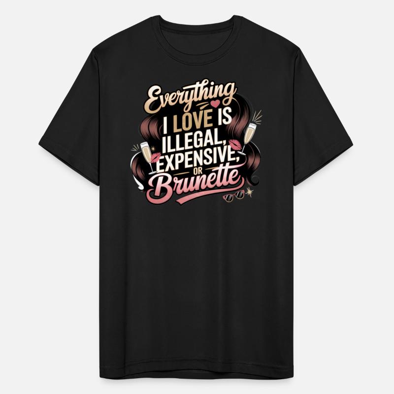 Illegal Expensive or Brunette Glamorous Chic