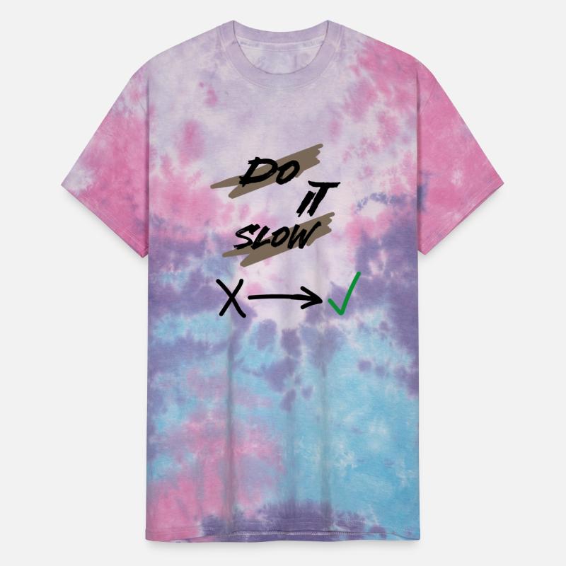 Inspirational Ambition Do It Slow Sarcastic Humor