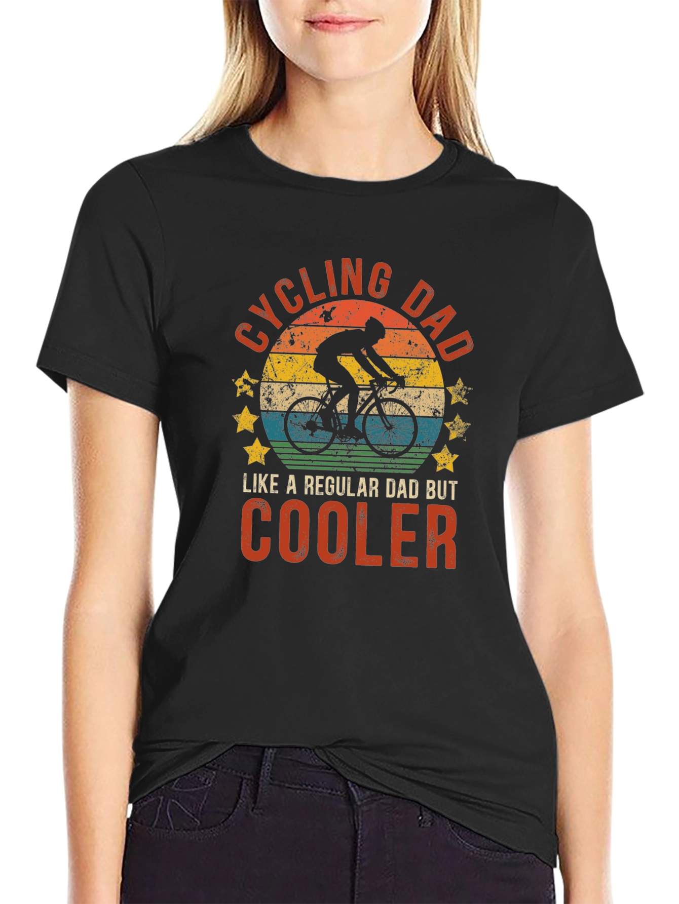Cycling Dad T-Shirt - Regular Dad But Cooler