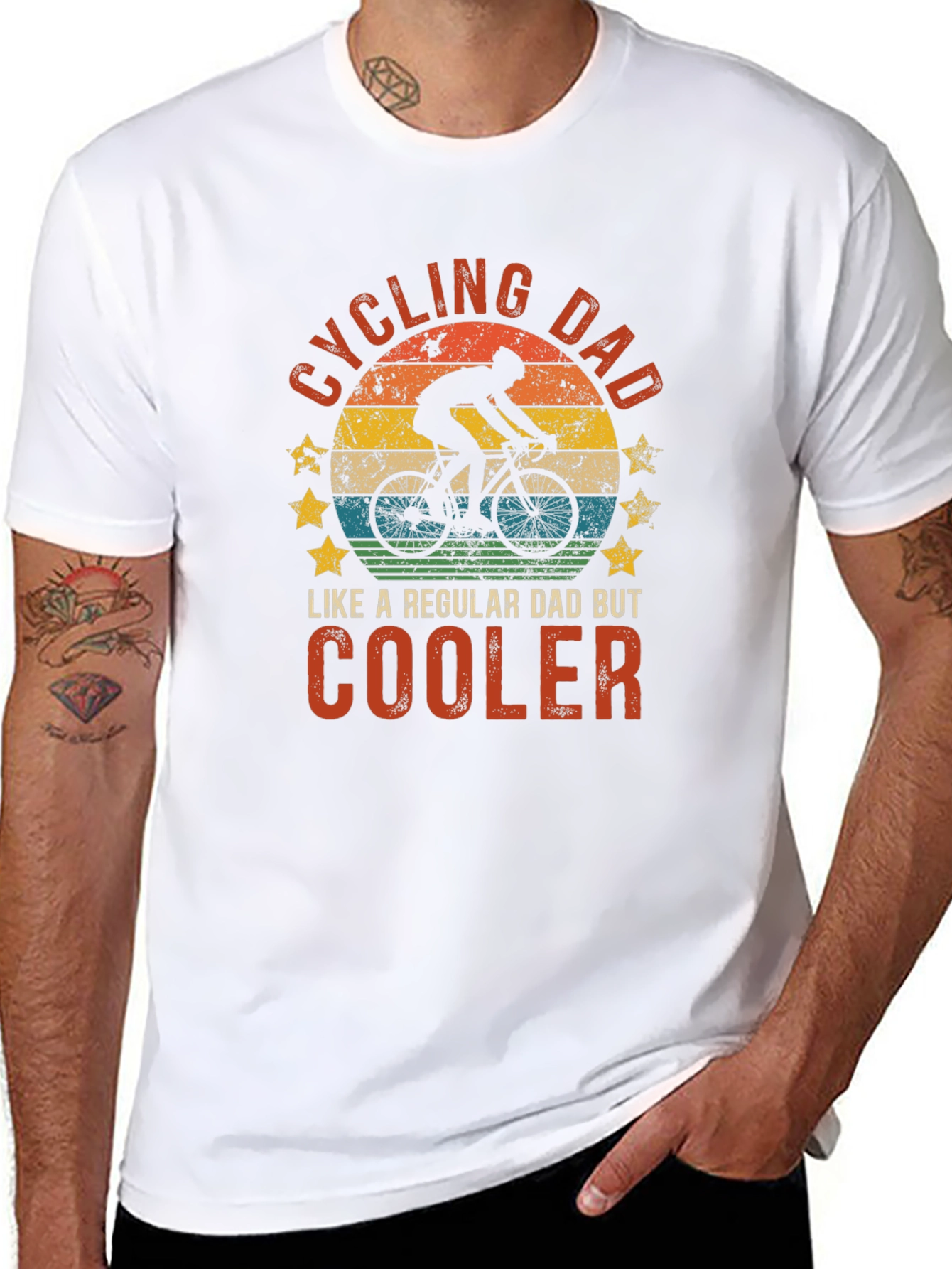 Cycling Dad T-Shirt - Regular Dad But Cooler