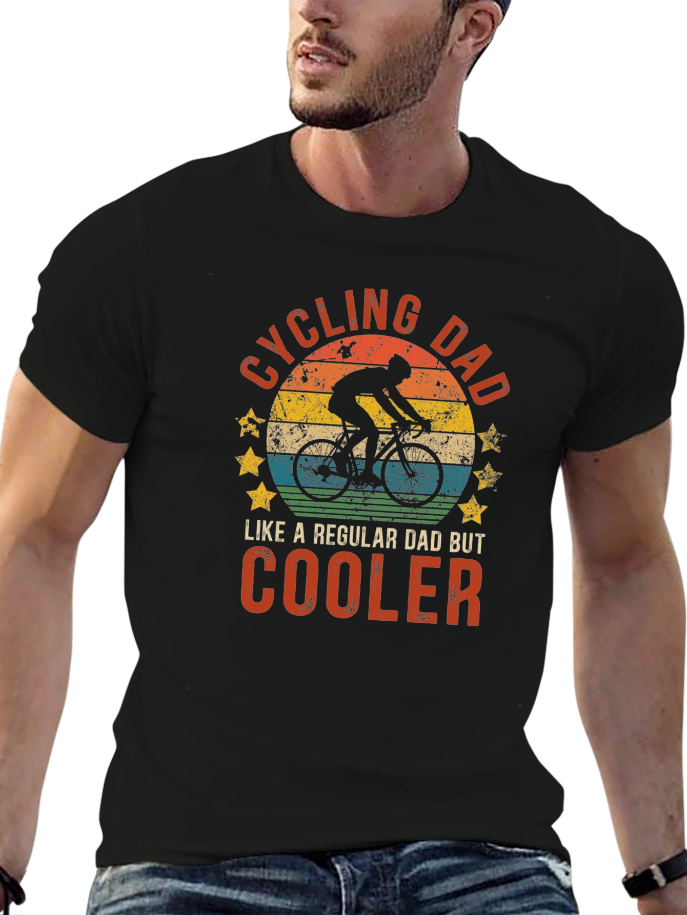 Cycling Dad T-Shirt - Regular Dad But Cooler