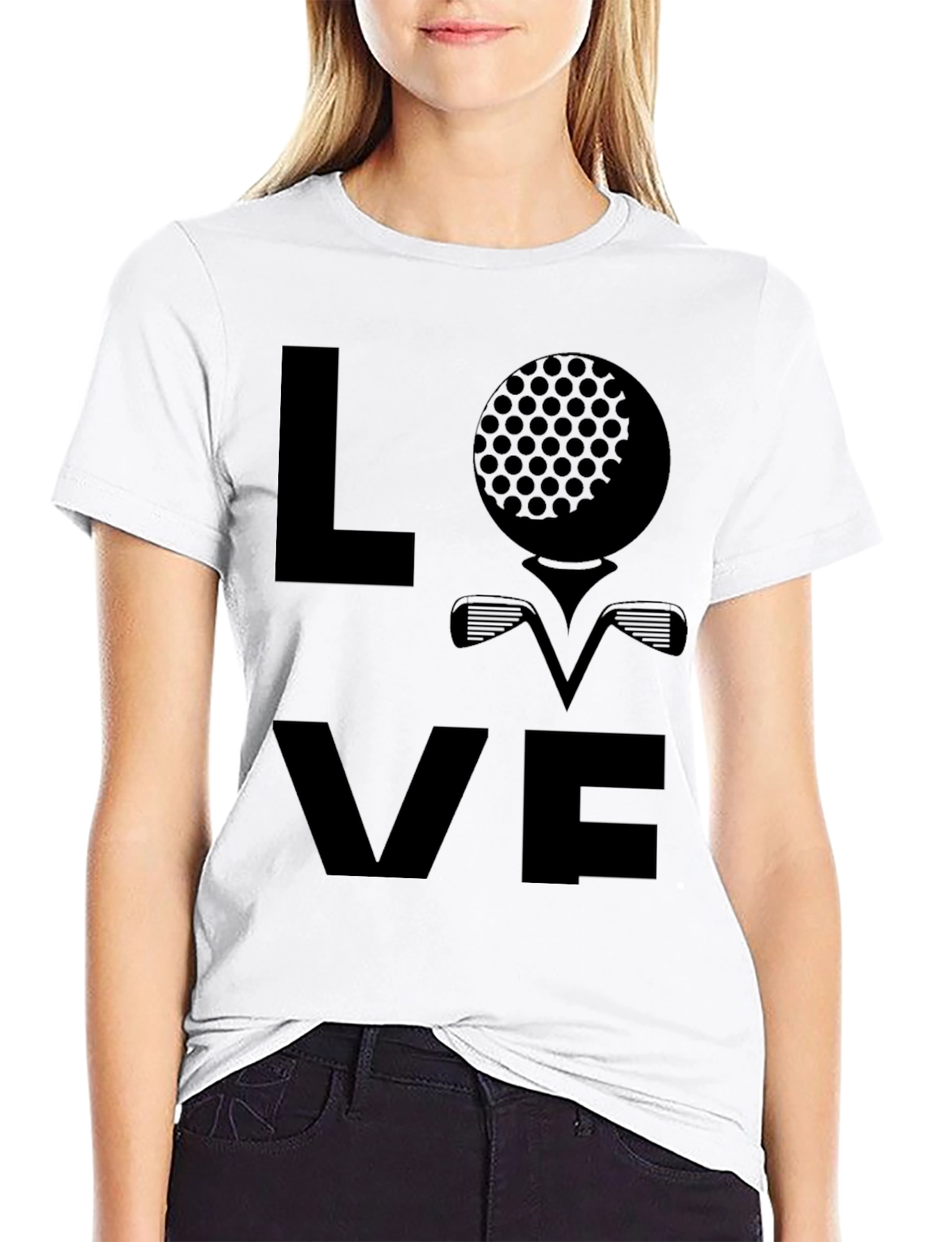 Love Golf T-Shirt - Stylish Golfer Tee