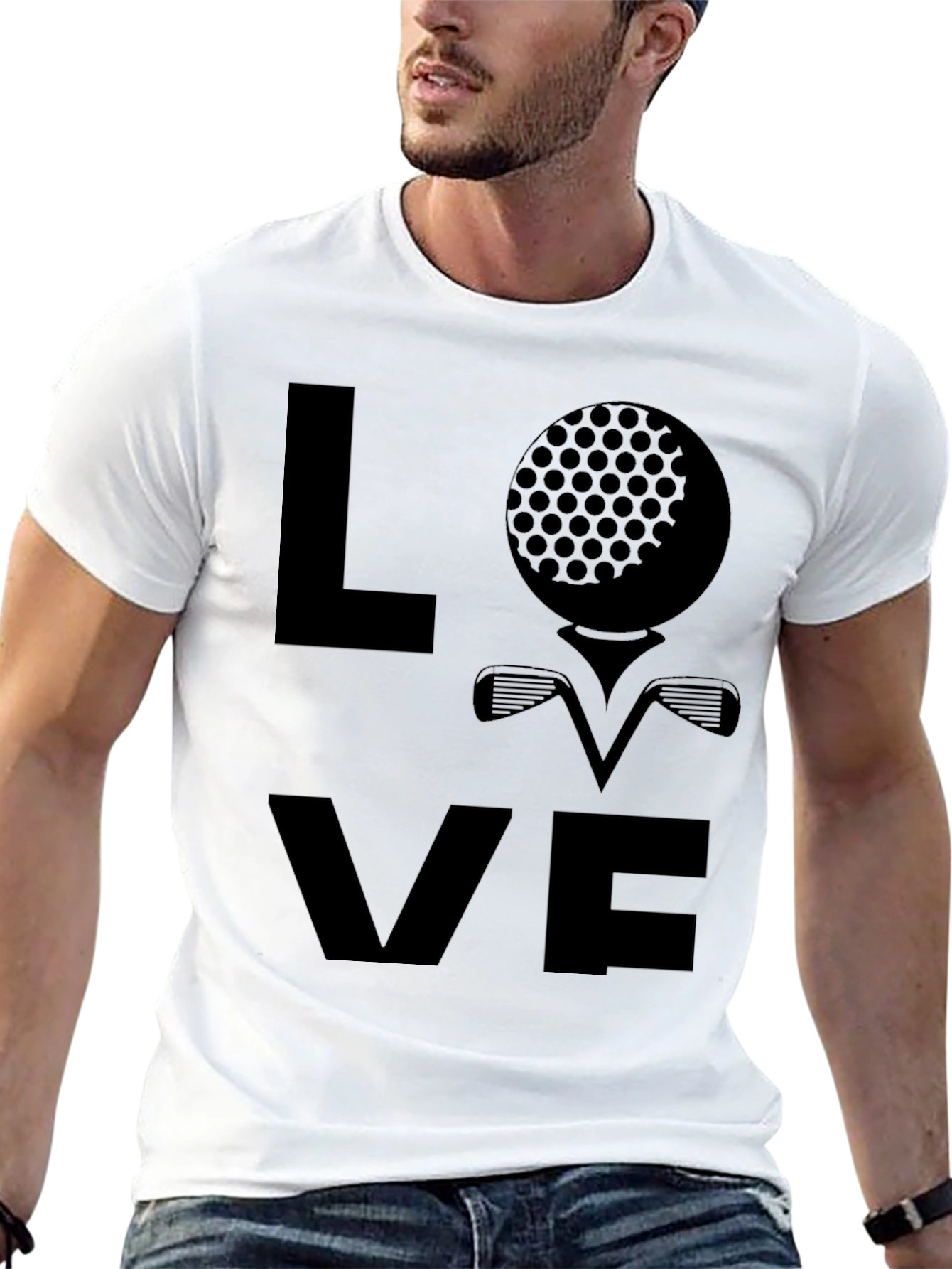 Love Golf T-Shirt - Stylish Golfer Tee