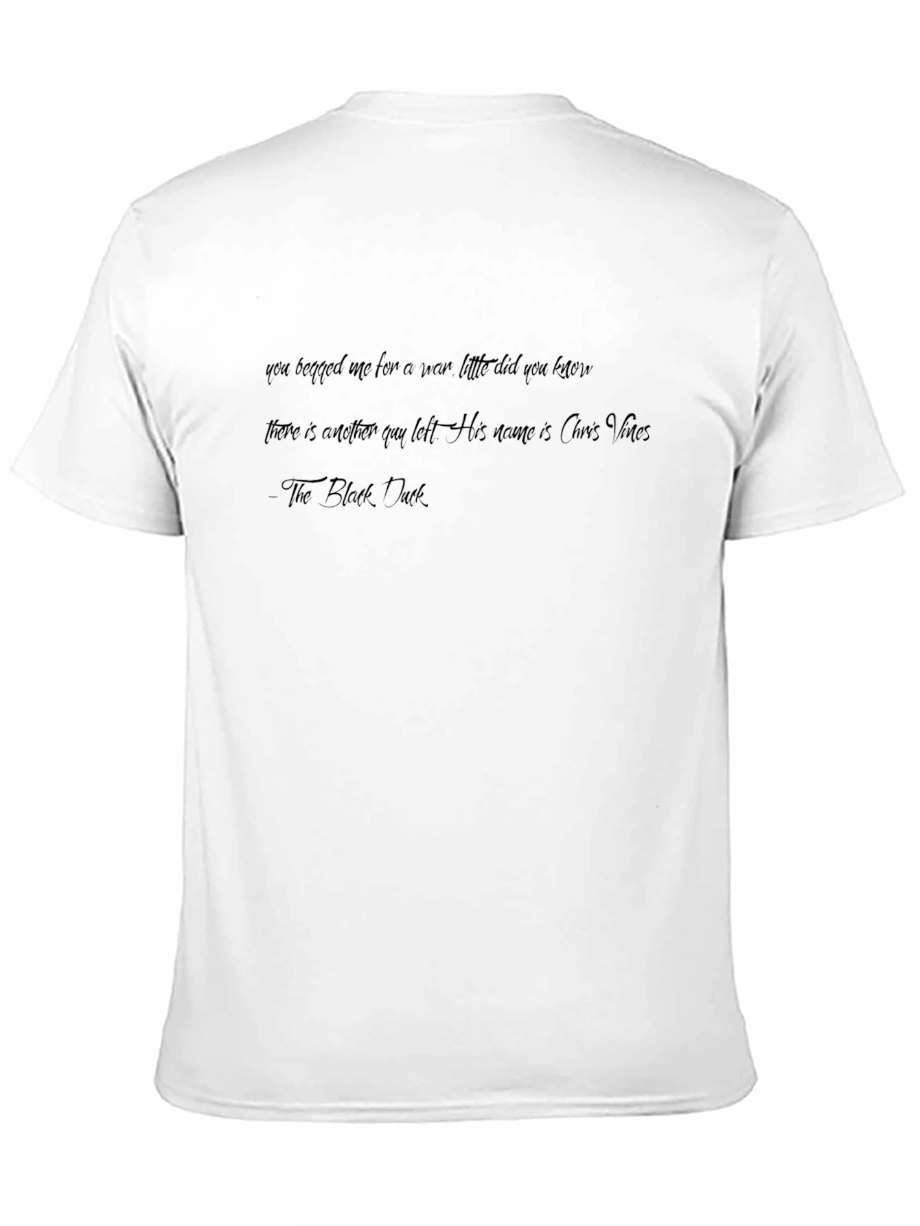 The Black Duck T-Shirt