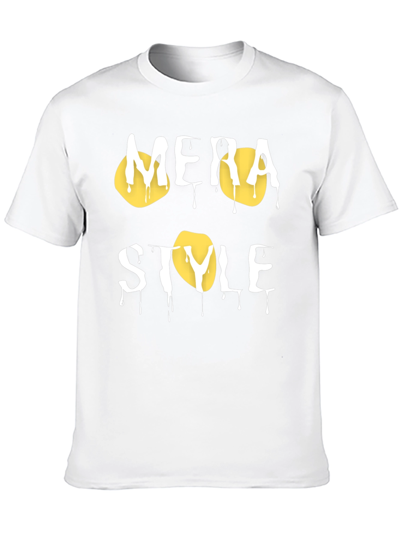 Mera Style Black Graphic T-Shirt
