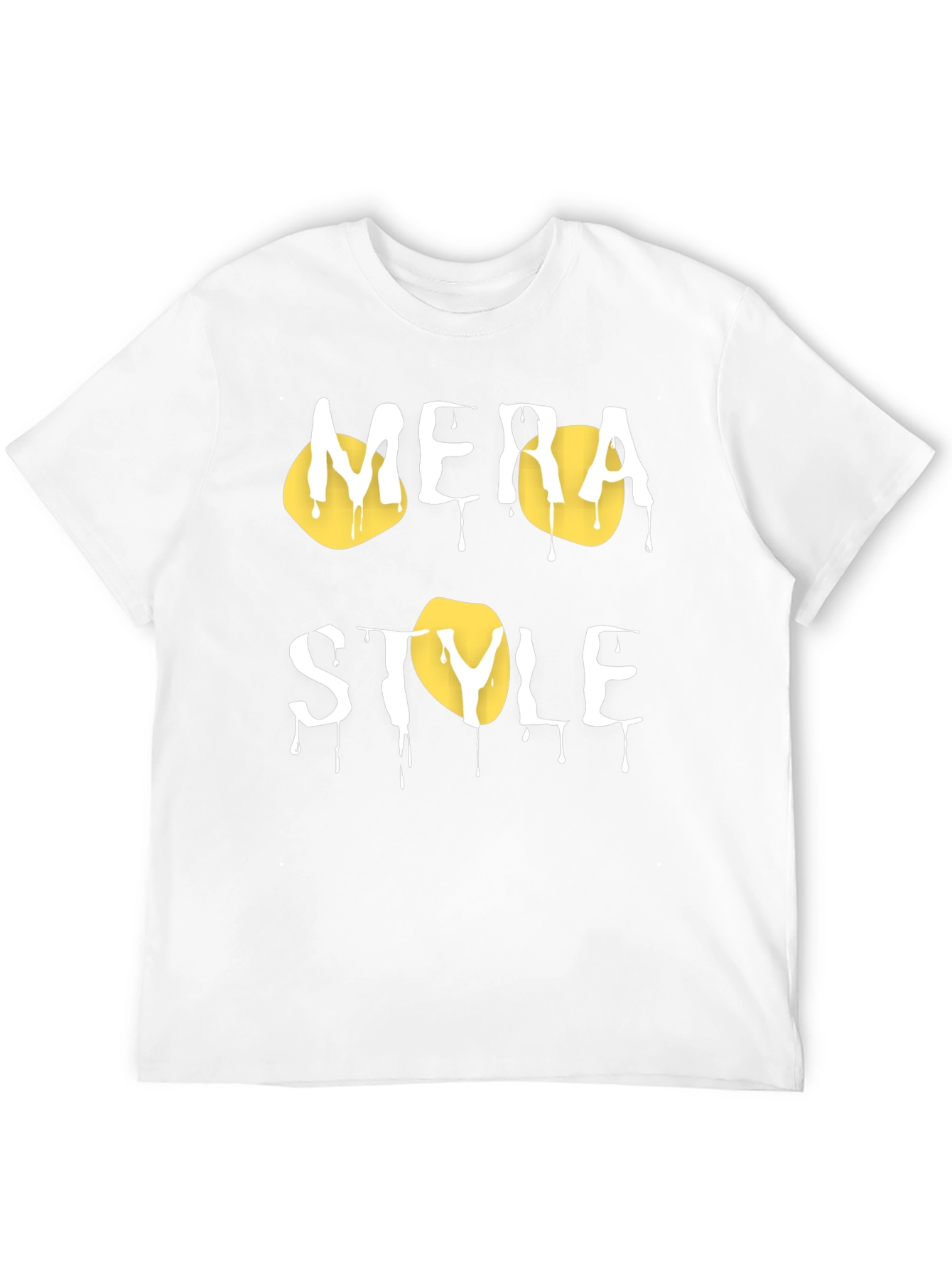 Mera Style Black Graphic T-Shirt