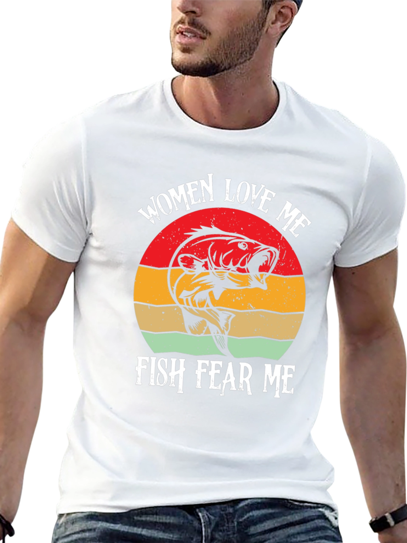 Women Love Me Fish Fear Me T-Shirt