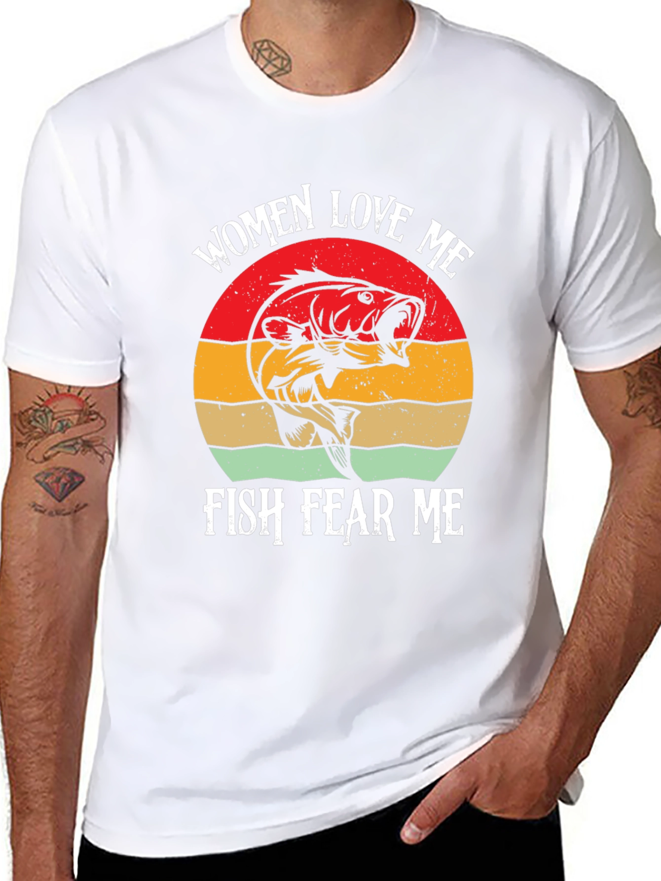 Women Love Me Fish Fear Me T-Shirt