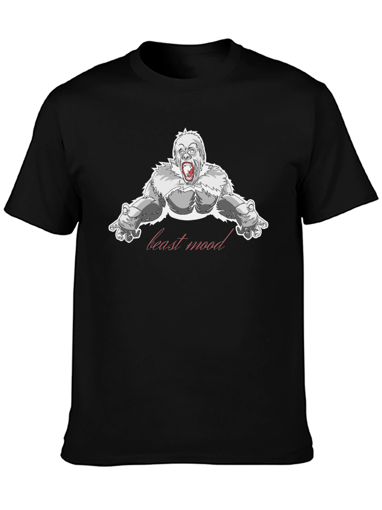 Beast Mood Gorilla Graphic T-Shirt