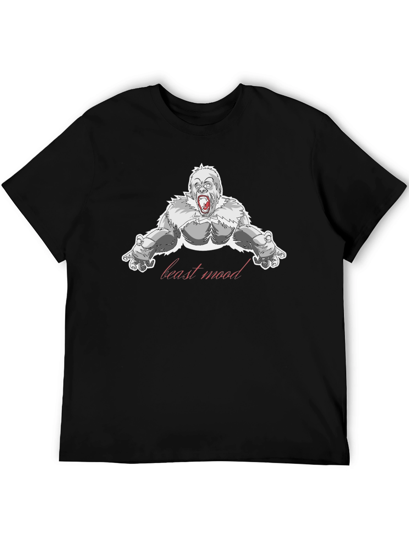 Beast Mood Gorilla Graphic T-Shirt