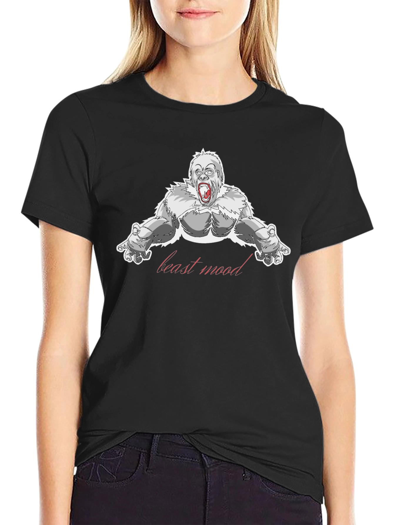Beast Mood Gorilla Graphic T-Shirt