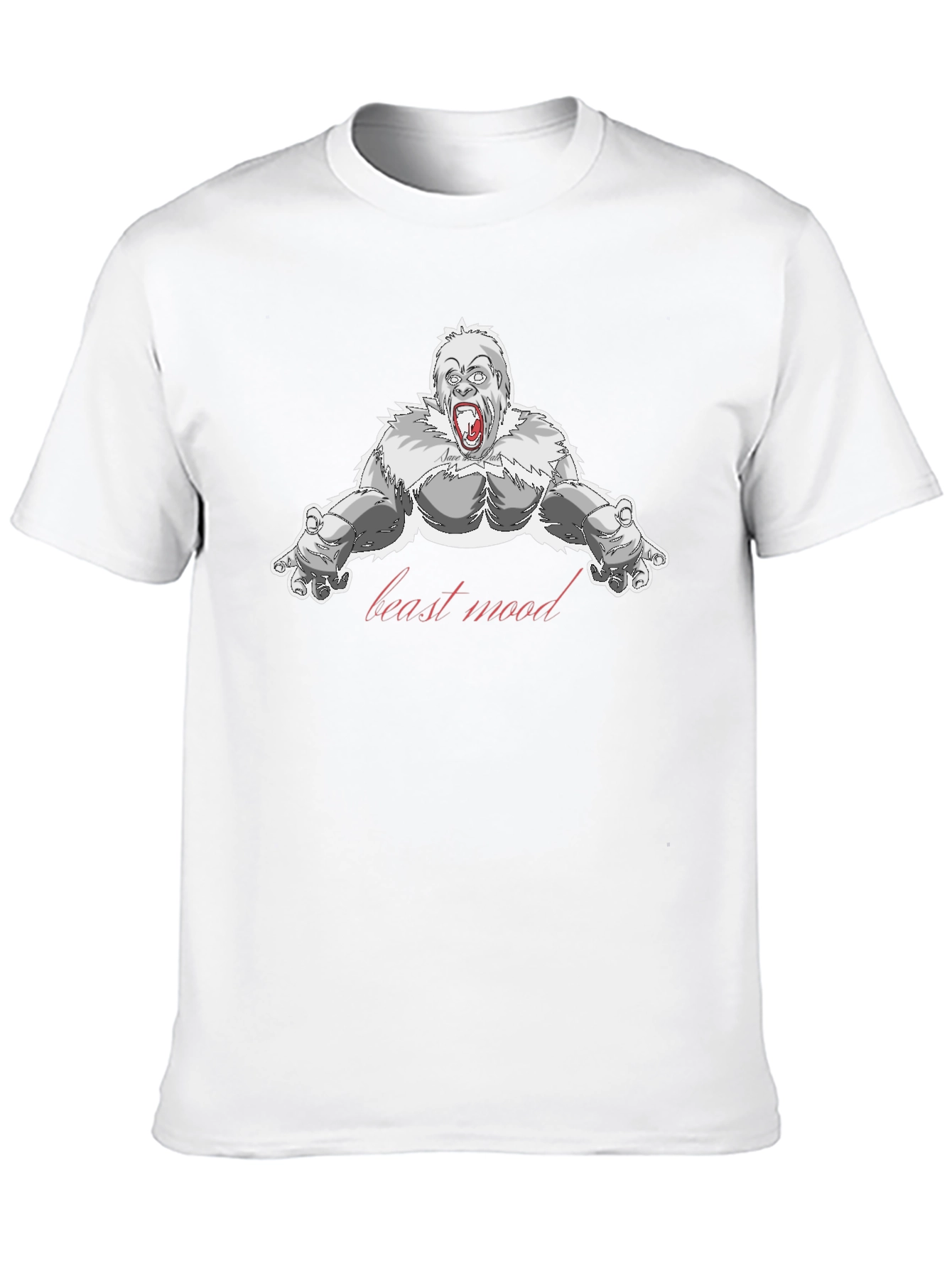 Beast Mood Gorilla Graphic T-Shirt