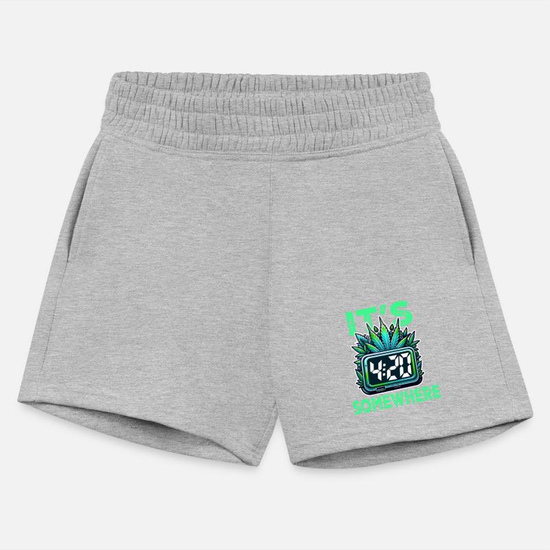 Its 420 Somewhere Men Weed Leaf Cannabis Stoner