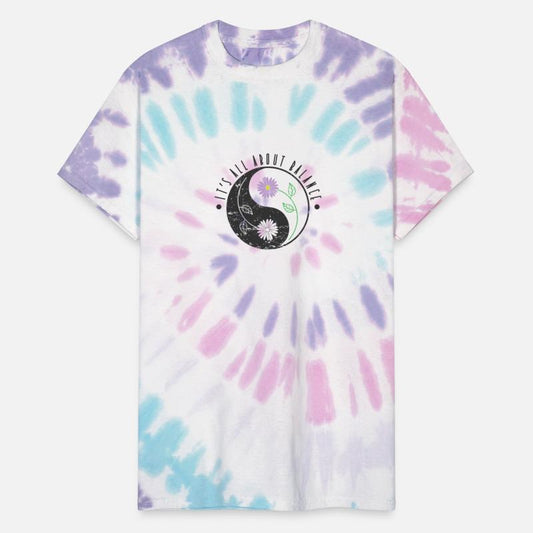 It's all about Balance Yin and Yang Symbol Flower