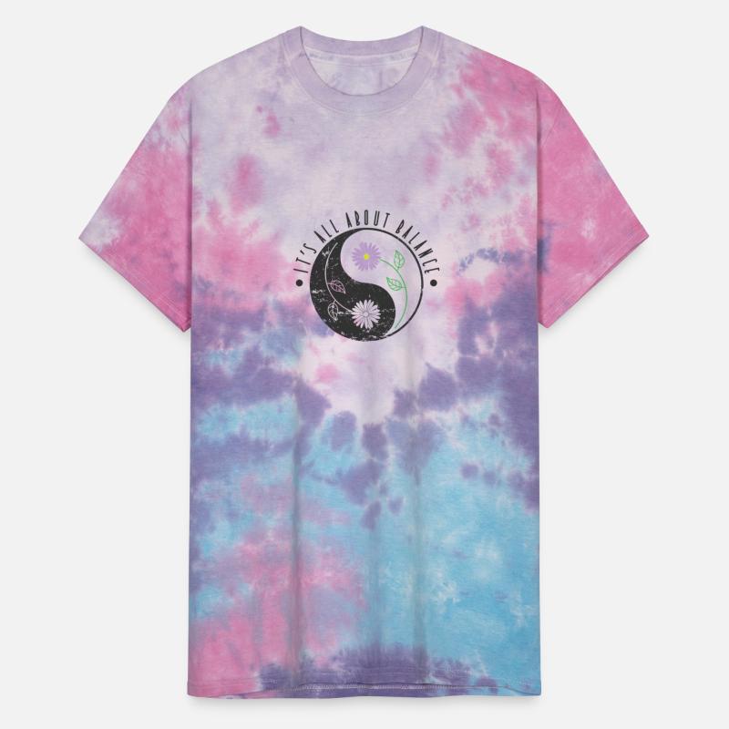 It's all about Balance Yin and Yang Symbol Flower