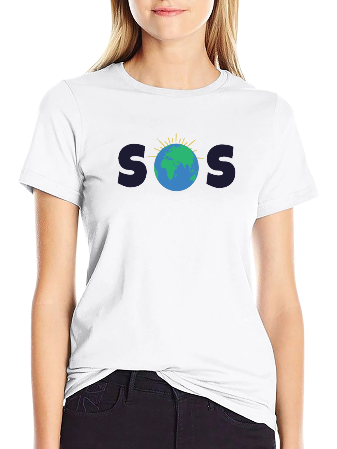 SOS Earth T-Shirt - Save Our Planet Tee
