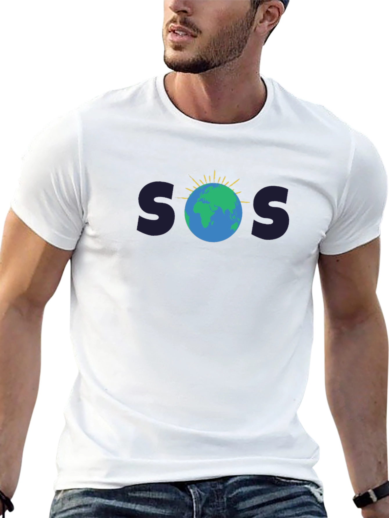 SOS Earth T-Shirt - Save Our Planet Tee