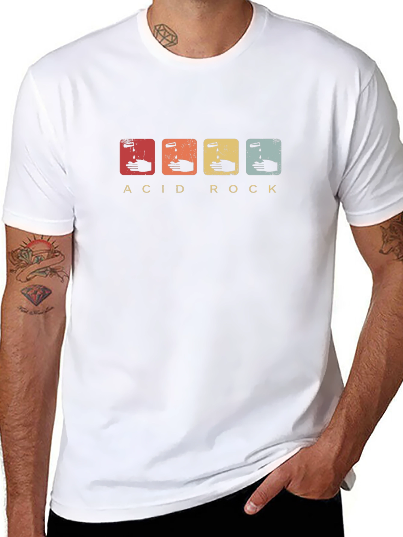 Acid Rock Graphic T-Shirt