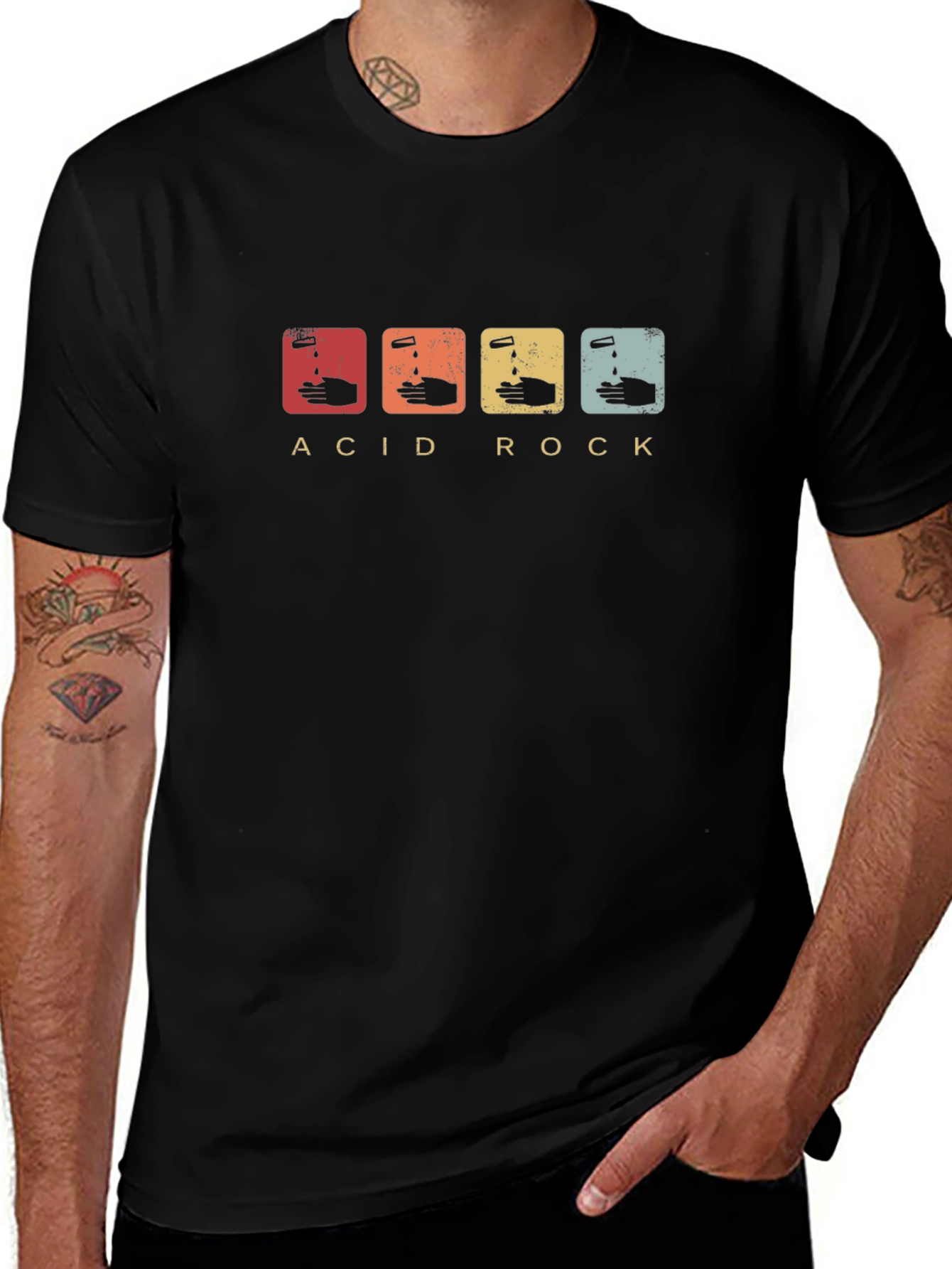 Acid Rock Graphic T-Shirt