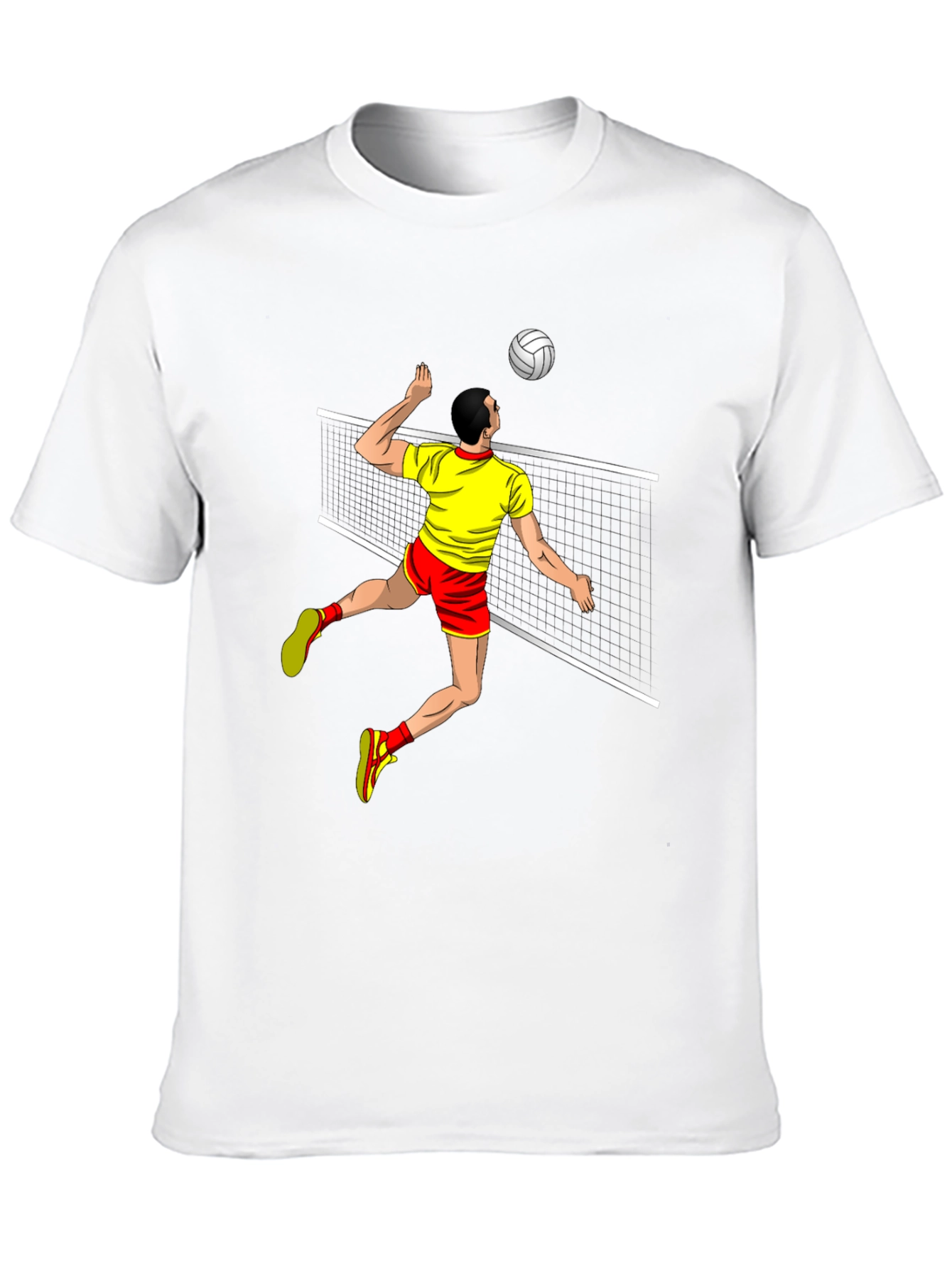 Volleyball Player Graphic T-Shirt