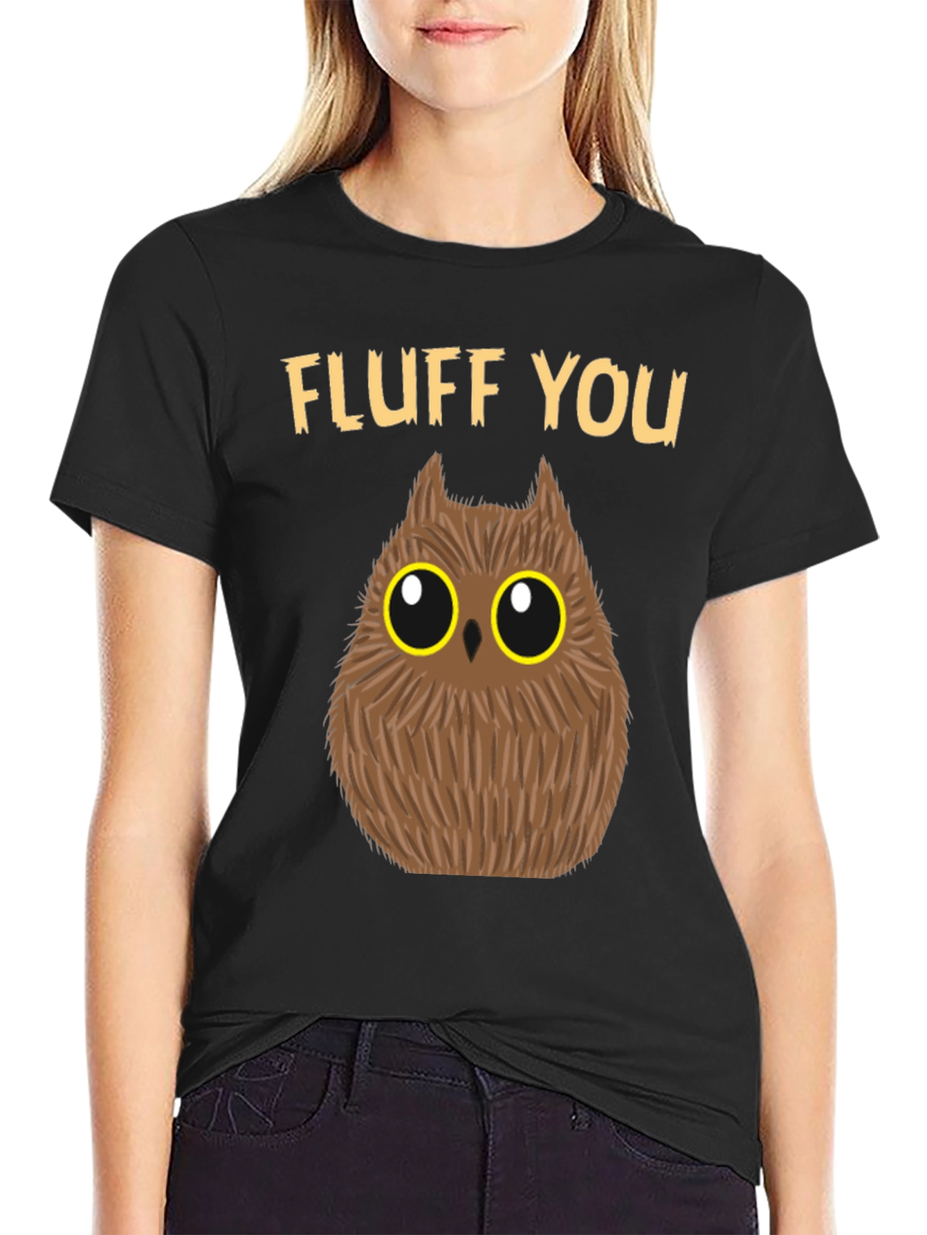 Fluff You Owl Graphic Tee