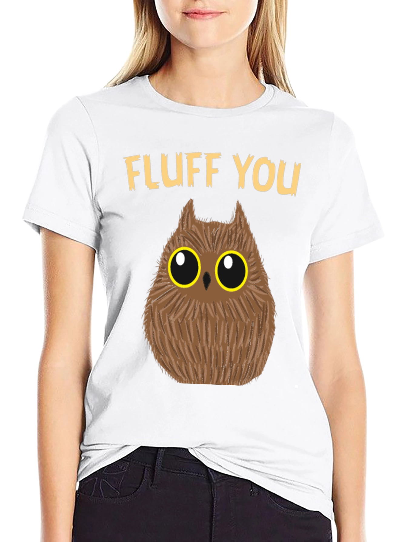 Fluff You Owl Graphic Tee