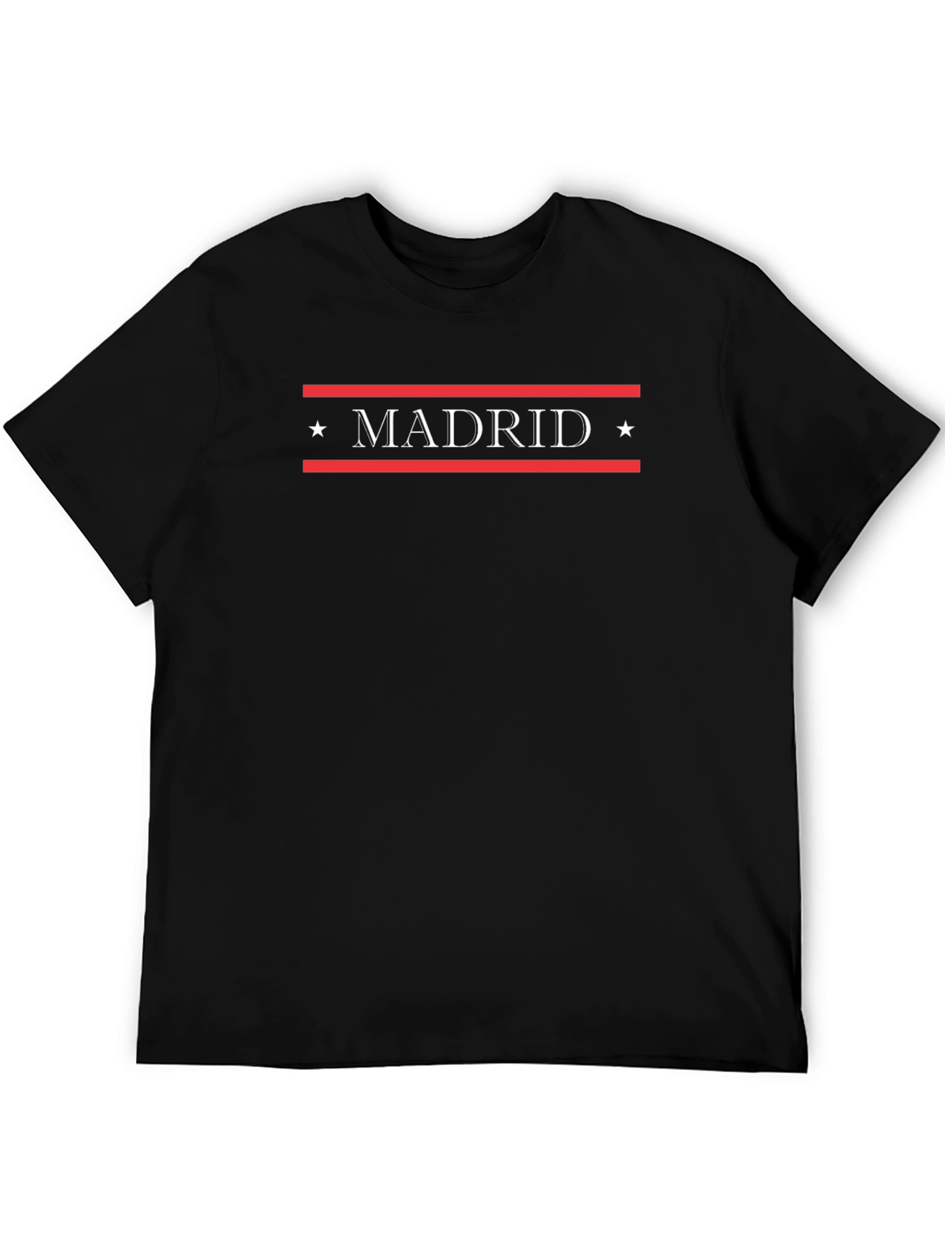 Madrid Graphic T-Shirt - Stylish City Pride Tee