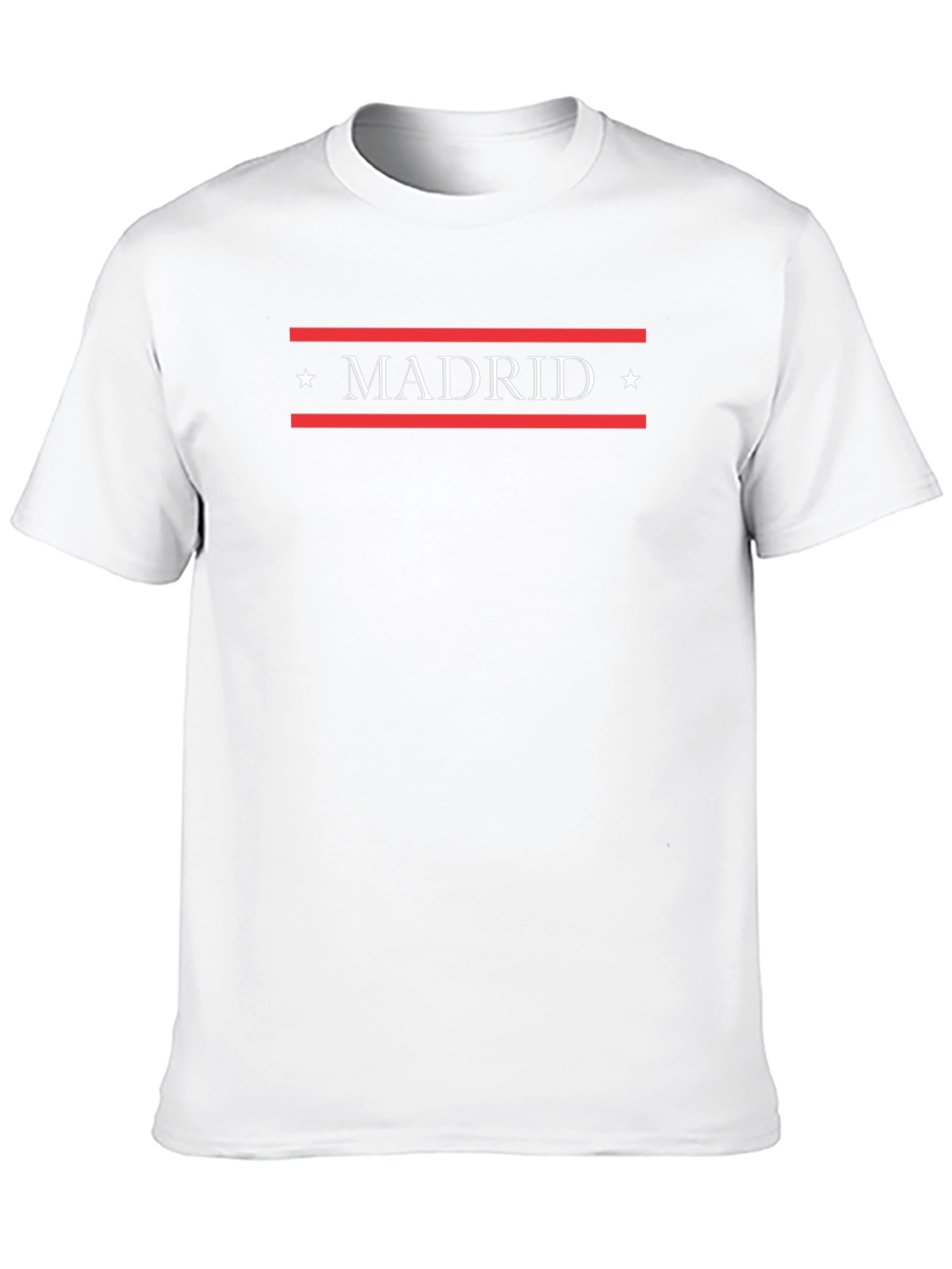 Madrid Graphic T-Shirt - Stylish City Pride Tee
