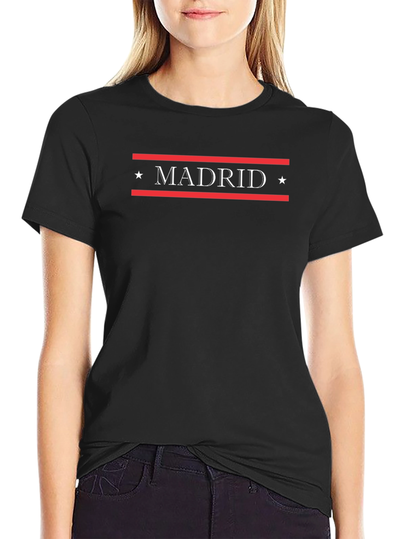 Madrid Graphic T-Shirt - Stylish City Pride Tee
