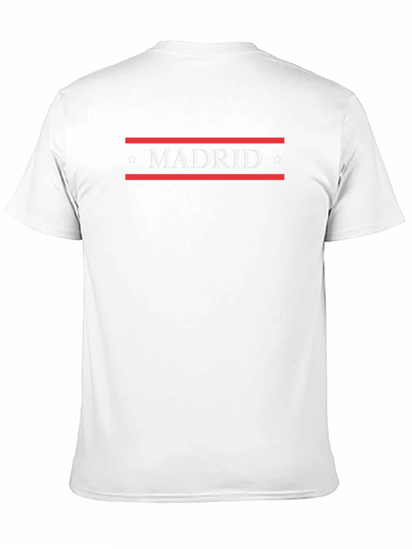 Madrid Graphic T-Shirt - Stylish City Pride Tee