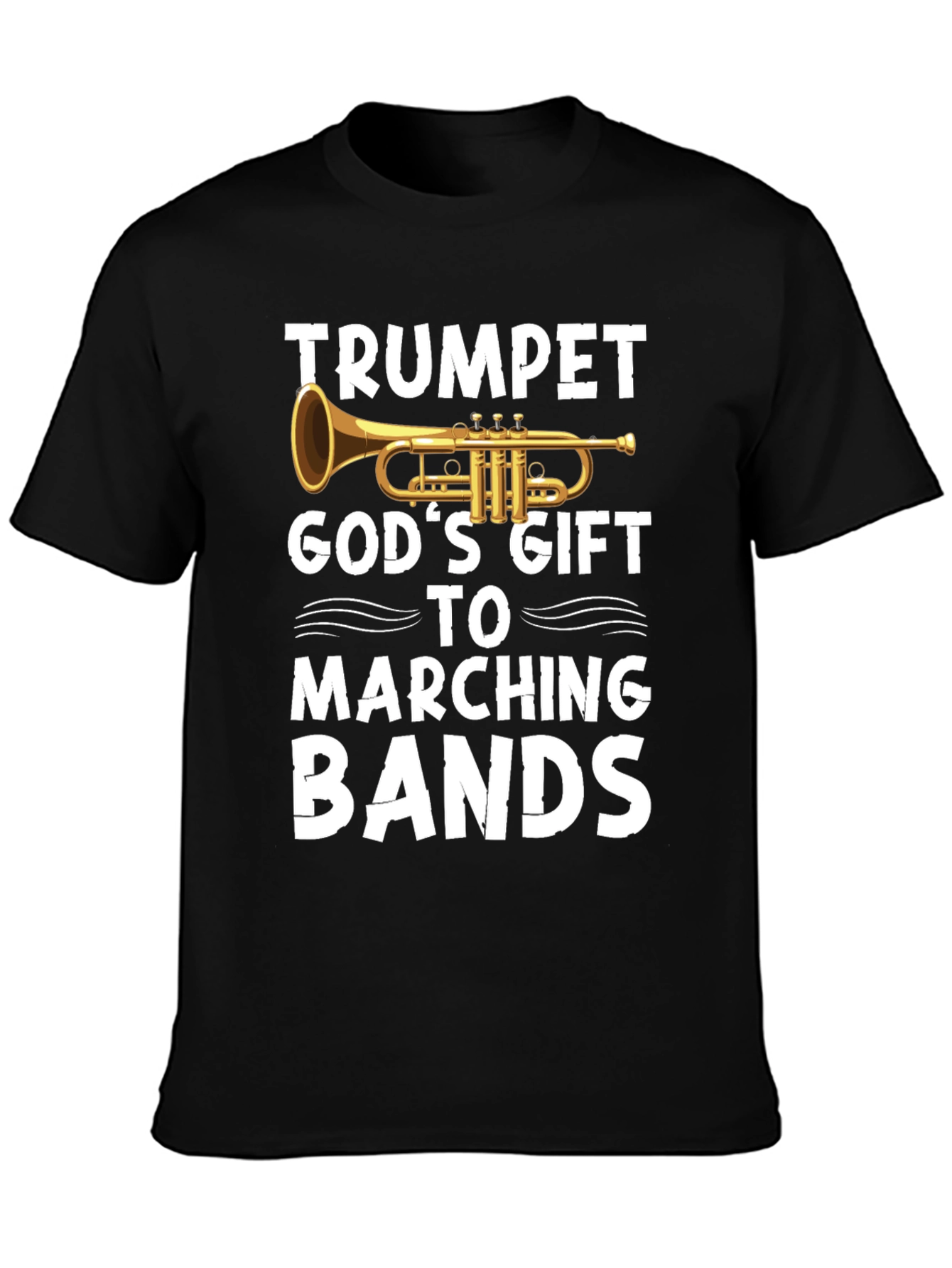 Trumpet Gods Gift Marching Bands T-Shirt