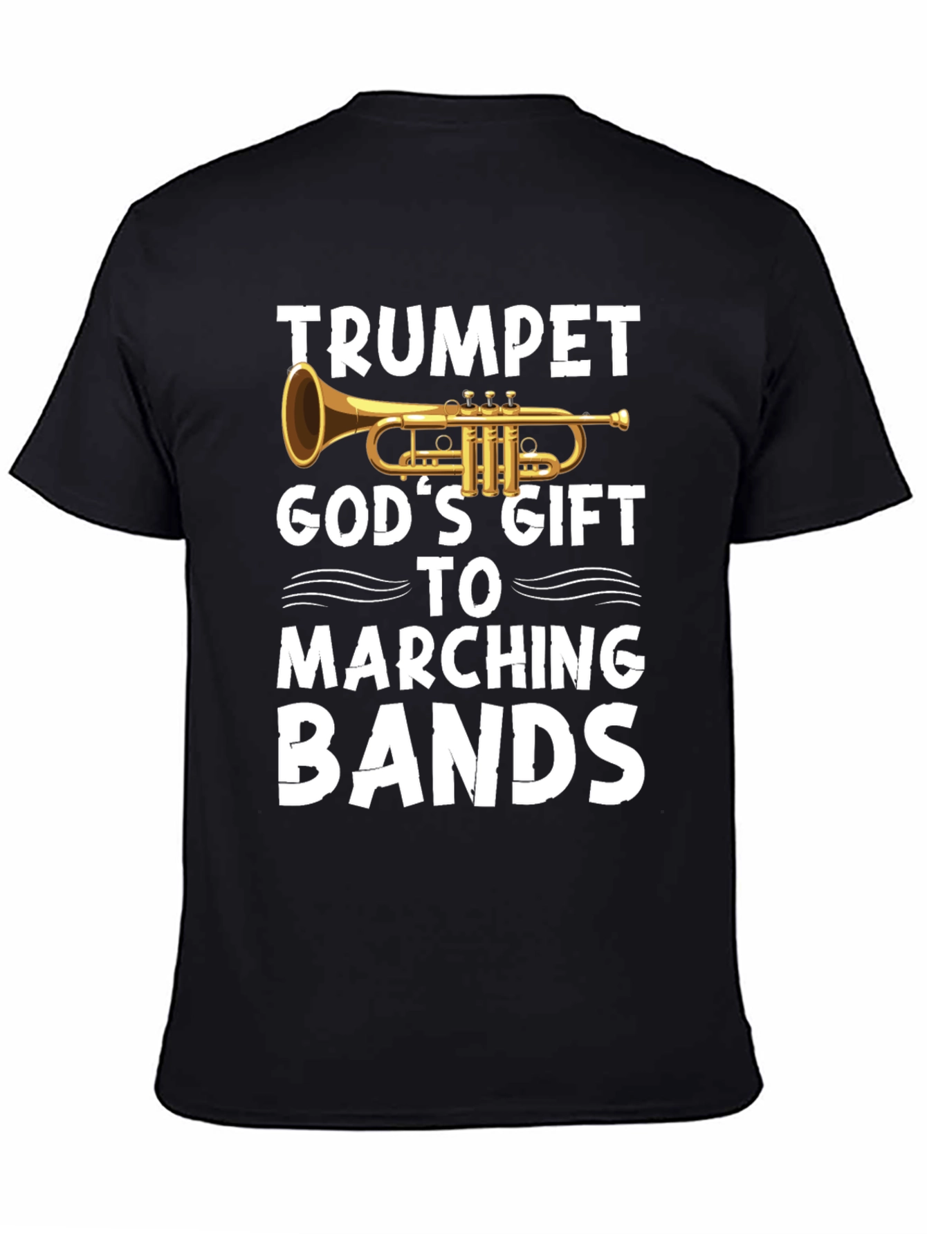 Trumpet Gods Gift Marching Bands T-Shirt