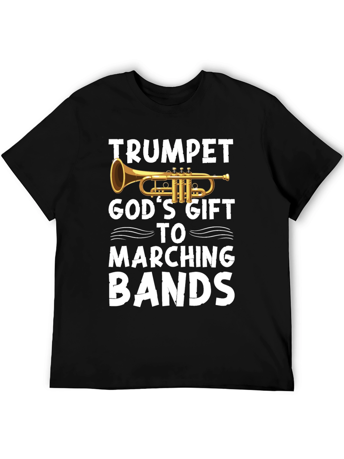 Trumpet Gods Gift Marching Bands T-Shirt