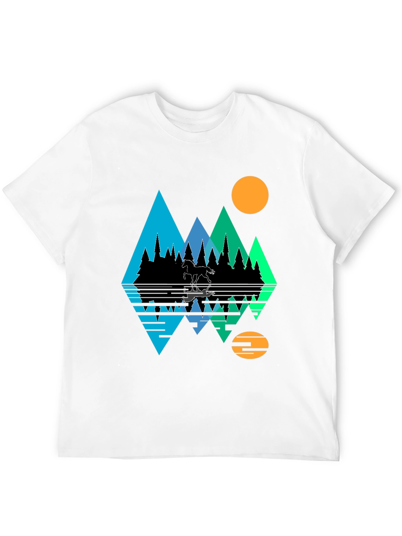 Mountain & Moon Graphic Tee