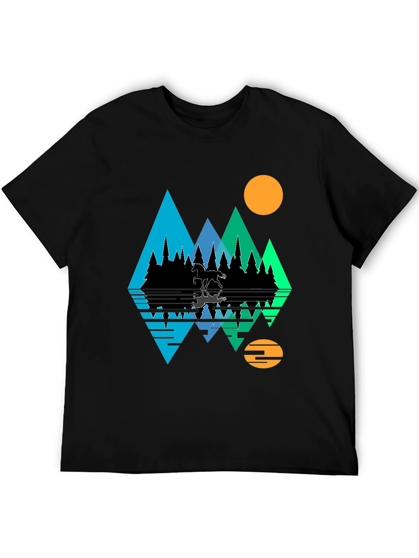 Mountain & Moon Graphic Tee