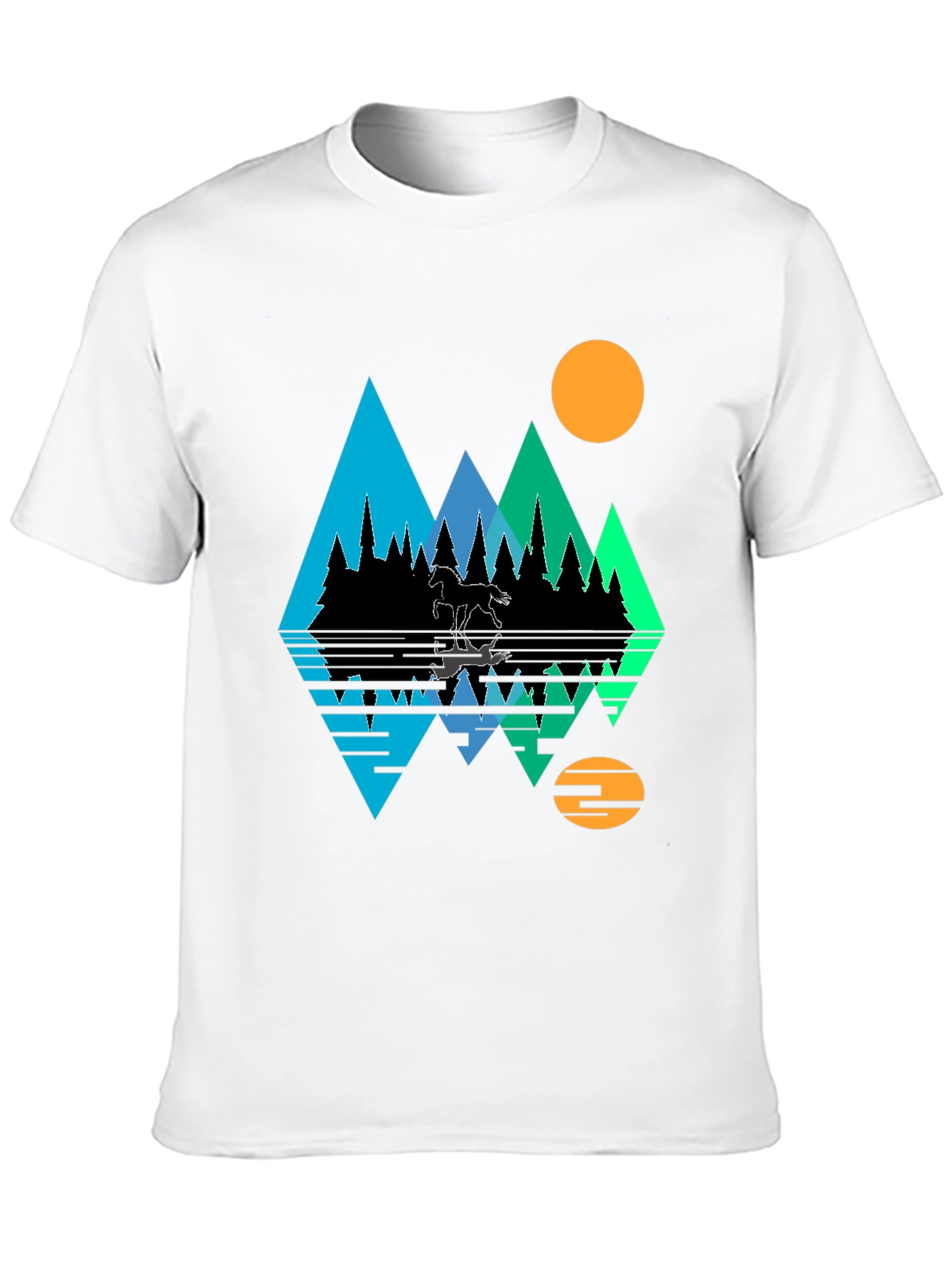 Mountain & Moon Graphic Tee
