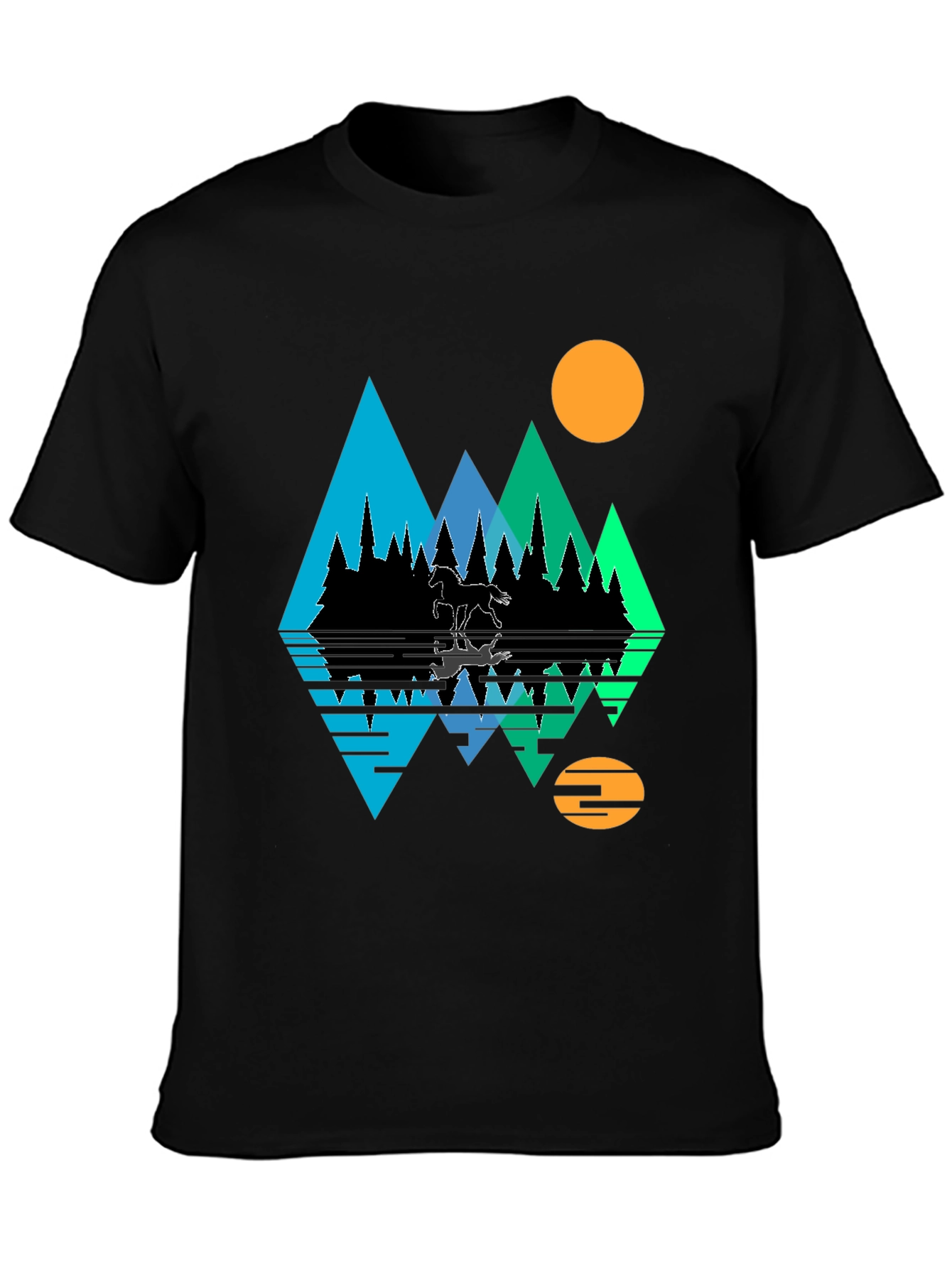 Mountain & Moon Graphic Tee
