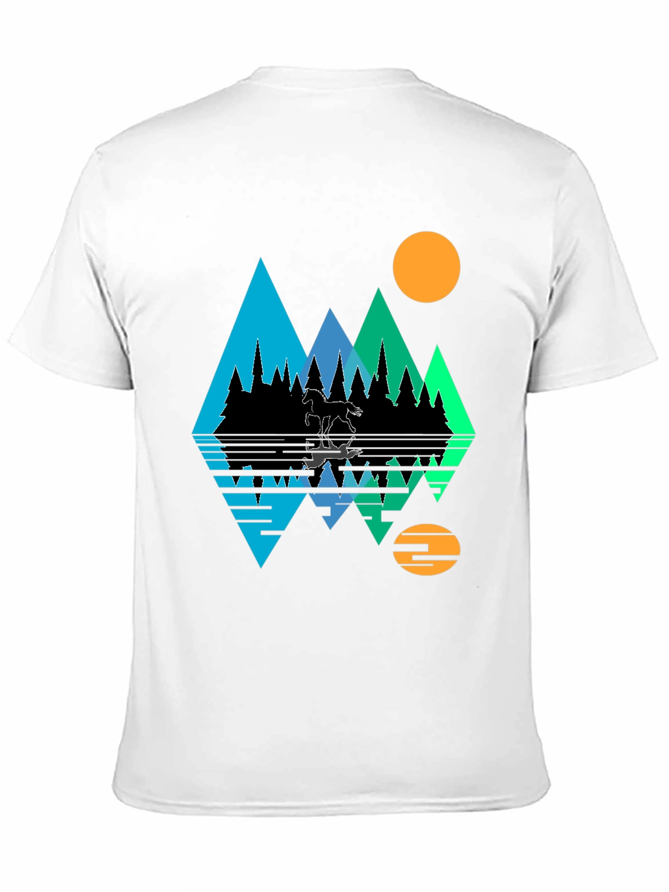 Mountain & Moon Graphic Tee