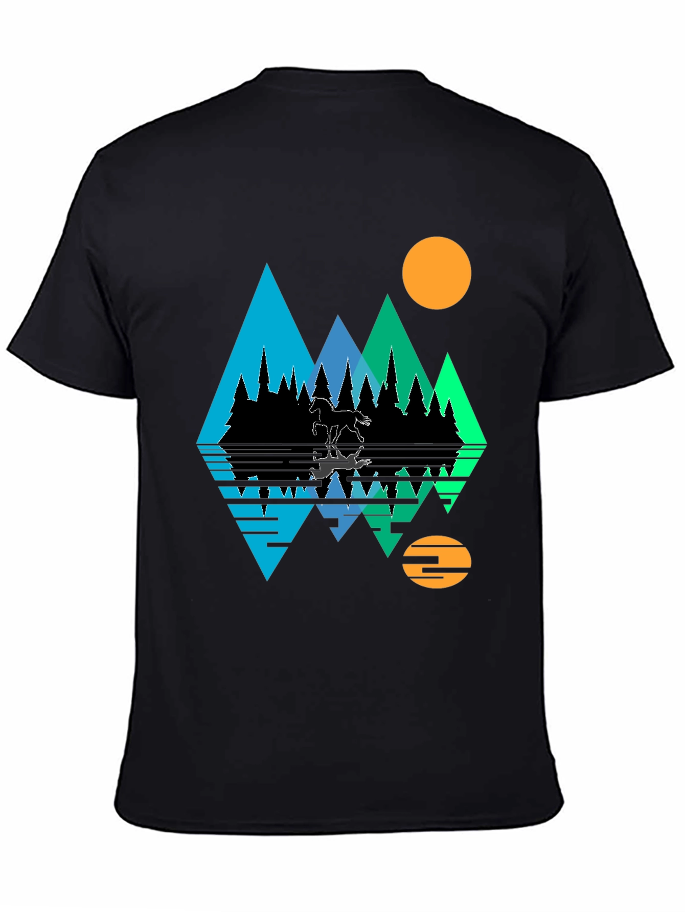 Mountain & Moon Graphic Tee