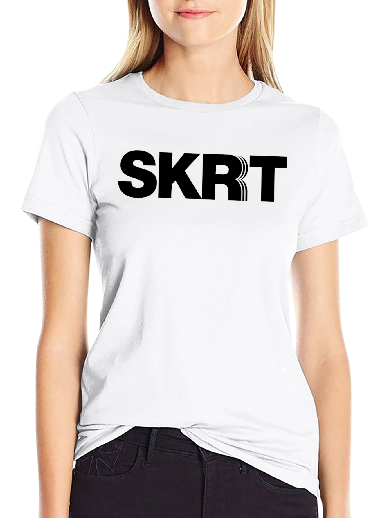 SKRT Graphic Tee - Cool & Trendy Black T-Shirt
